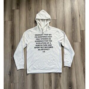 Burton x Virgil Abloh | Friends x Family White Snowboarding Sweatshirt Mens L